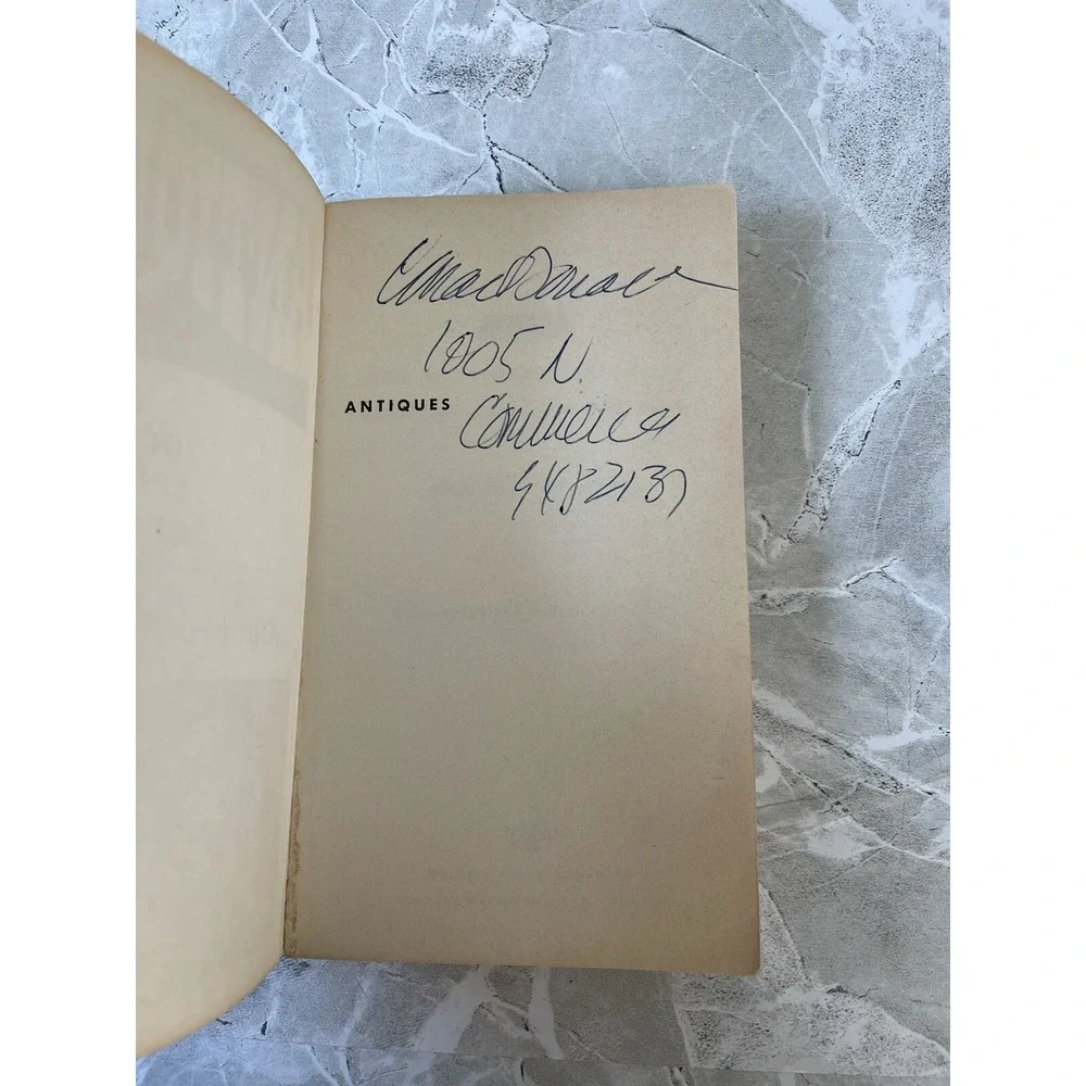 Antiques-How To Identify, Buy, Sell, Refinish & Care For Them, 3rd Printing 1965